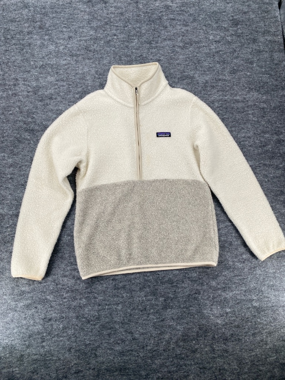 Patagonia Women's Reclaimed Fleece Pullover Zipper Size Small - Picture 2 of 10